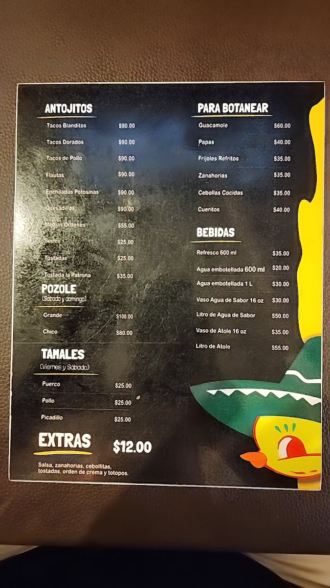 Piolo's Menu - Image 1